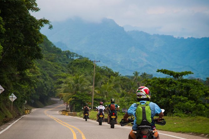 2-Day Coastal Motorcycle Tour - Day one: coastal riding, Palomino pizza, and Buritaca tubing