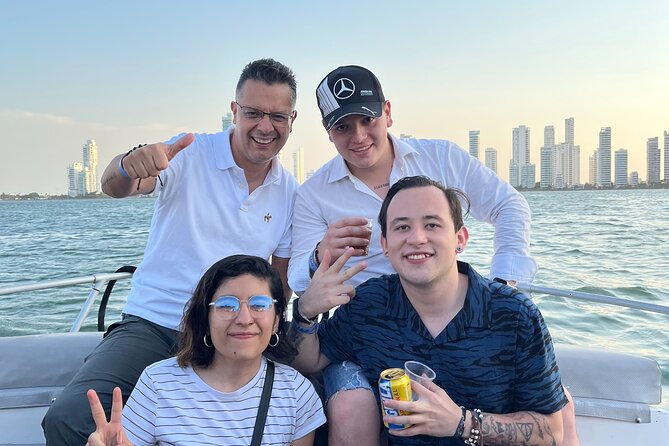 2 hrs Tour in Cartagena Bay with Sunset View - Music, dancing, and the party-boat atmosphere
