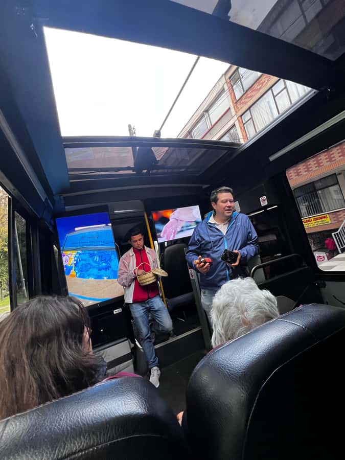 3-in-1 Panoramic city tour Bogotá-beyond the traditional - Cacao, traditional liquor, and a social beer project