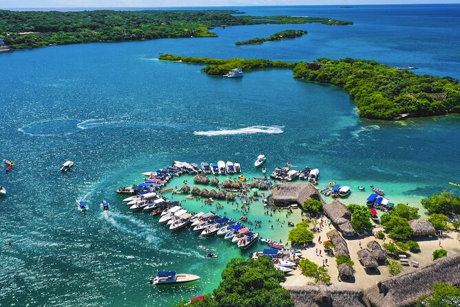 5 Stop Boat Tour Rosario Islands with Lunch, Forts, & Snorkeling - A quick look at Pablo Escobar’s former island home