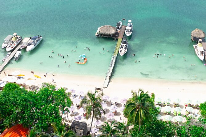 A Day to Private Island Luxury Beach Club with Food - Arriving at the private island beach club