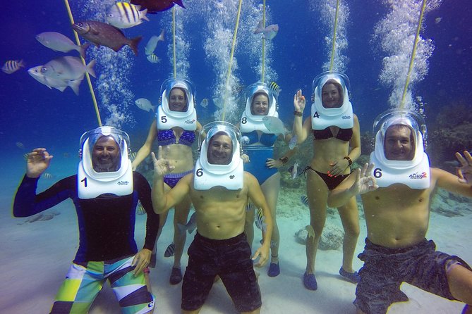 Aquanautas Helmet Diving in San Andres - What the underwater walk is really like