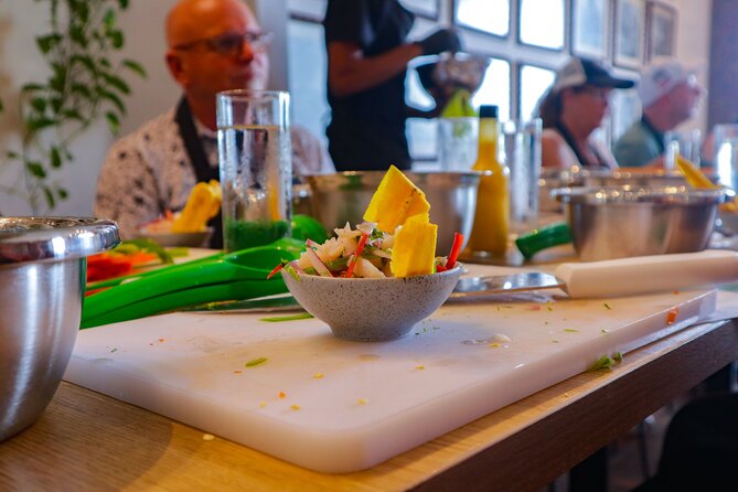 Artisanal Ceviche Class in Cartagena - Finishing with dessert