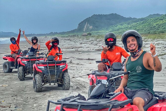 ATV Ocean and Mountain Tour - Starting on narrow dirt roads