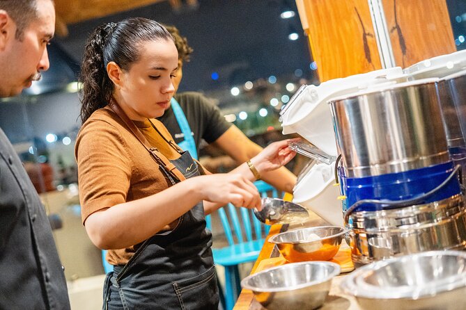 Bean to Bar Chocolate Making Experience - by Lunático Experience - Molding, decorating, and taking your bars home