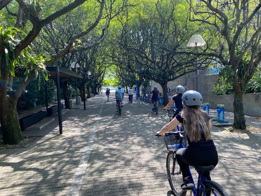 Bike Tour Medellin with Snacks and Local Beer - La Alpujarra adds civic and political context