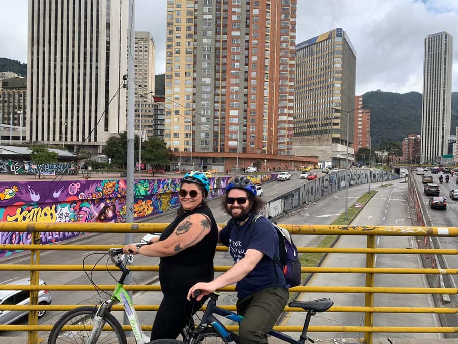 Biking in Full Color: Urban Art Bike Tour - Four Neighborhoods, Four Versions of Bogotá