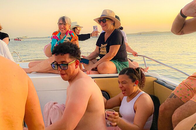 Boat Party in the Bay of Cartagena with Open Bar - Castillogrande and its waterfront homes