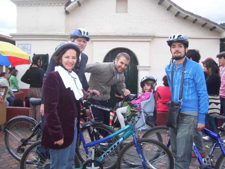 Bogota: Bicycle City Tour - Tejo, Colombia’s loud national sport
