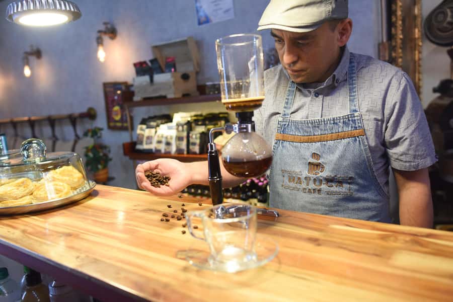 Bogota: Colombian Coffee Tasting - Trying coffee sweets, cookies, and other products