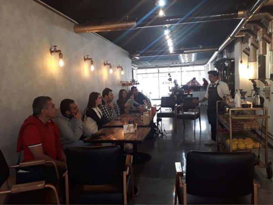Bogota: Colombian Coffee Tasting - The Colombian coffee story comes first