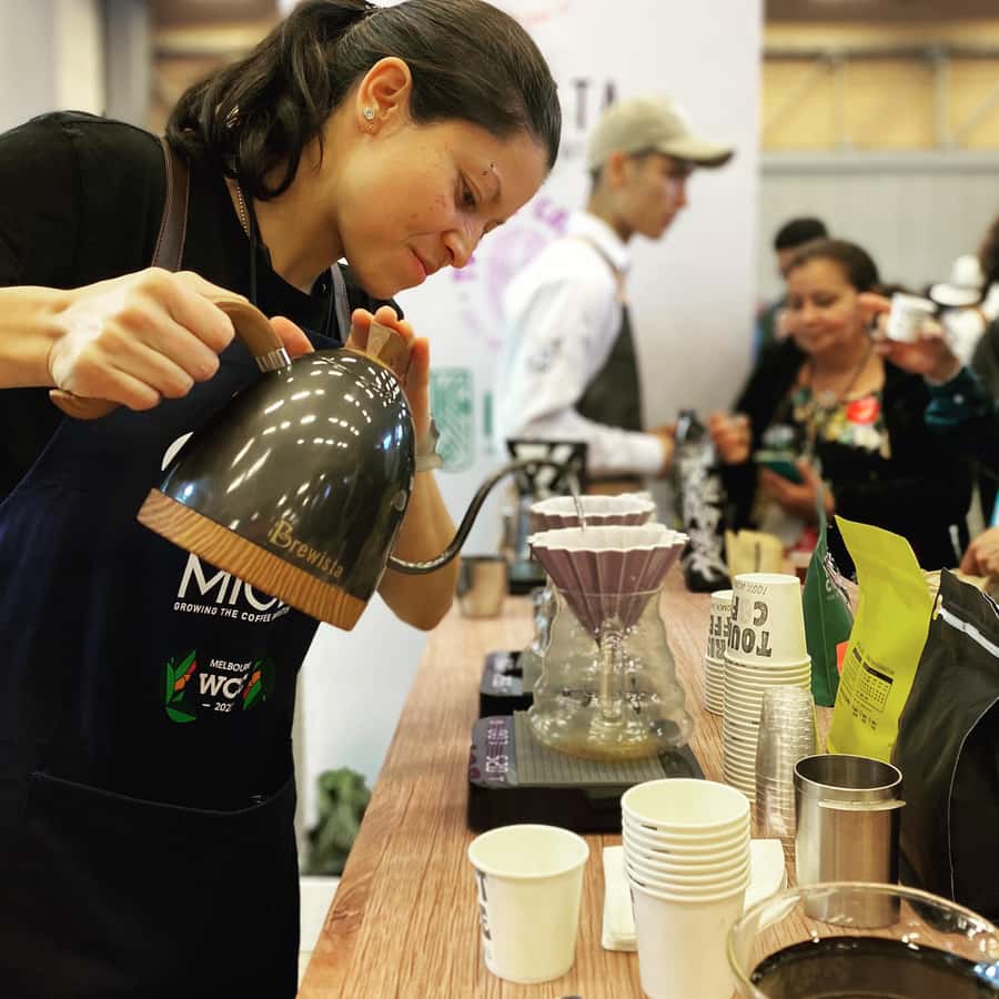 Bogotá: Experience of a coffee competition - The competition simulation, one cup at a time