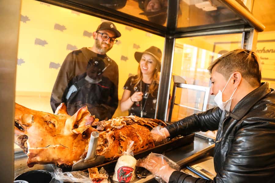 Bogota Food Tour with over 12 Tastings & Tejo - Bogotá’s old streets between bites