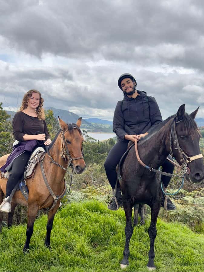 Bogota: Horseback Riding through the Eastern Hills - Getting ready for the two-hour ride