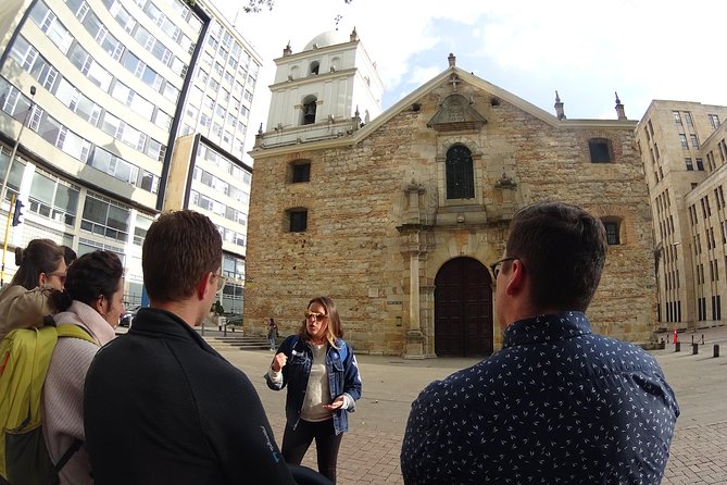 Bogota Kickstart Tour: Candelaria + Cacao & Coffee Experience •4h - Starting at Plazoleta del Rosario