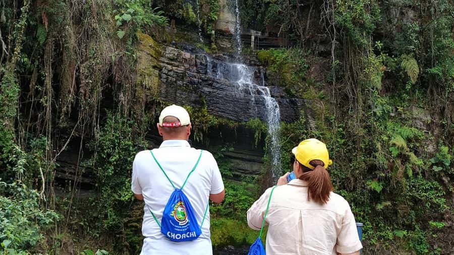 Bogota: La Chorrera Waterfall Guided Hike and Guadalupe Hill - Cueva de los Monos gives the hike a strong finish