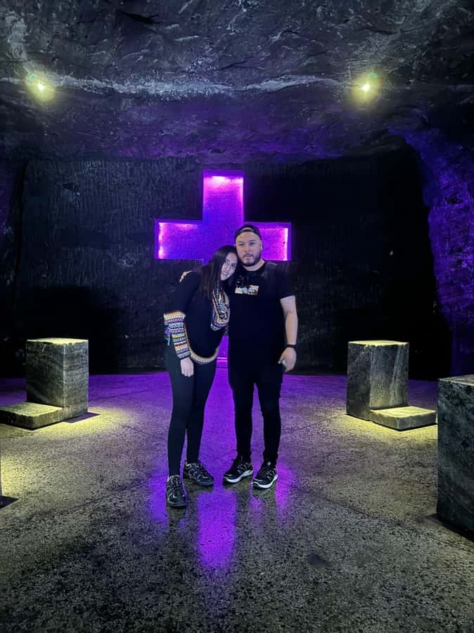 Bogota: Salt Cathedral and Andres Carne de Res - Entering the Salt Cathedral 180 meters below ground