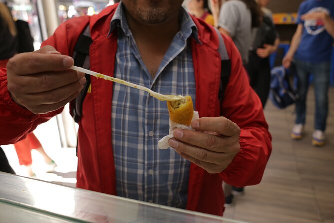 Bogota Shared Gastronomy Tour in the Historic Center - Teatro Colón, Bolívar Square, and La Puerta Falsa