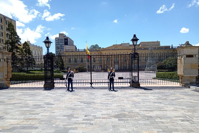 Bogota Tour, Monserrate, Museums and Local Art with Transportation - La Puerta de la Catedral and Colombian flavors