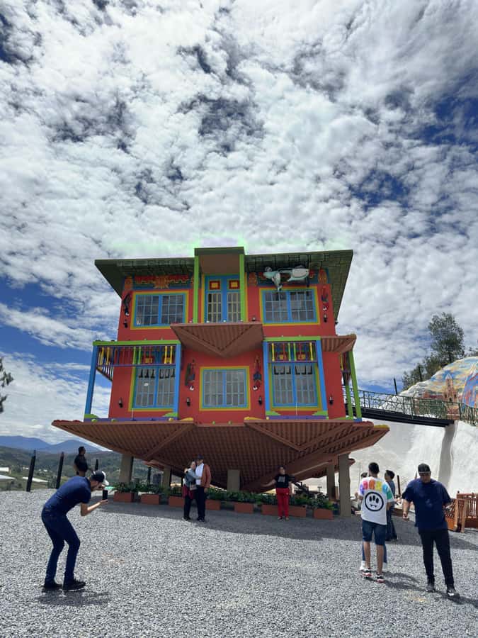 Bogota: Tour to villa de Leyva raquira casa terracota & more - Chocolate, colored pools, and outdoor choices