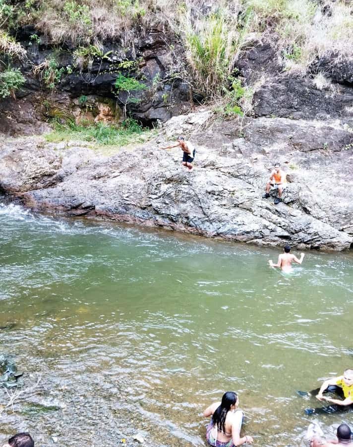 Cali: Cali River Waterfall and Great River Pools Tour - Charco Azul and the changing pace of the river