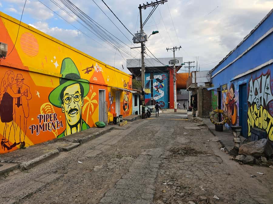 Cali: Comuna 20 Siloé Street Art Tour - Stopping for Local Food and Cafes