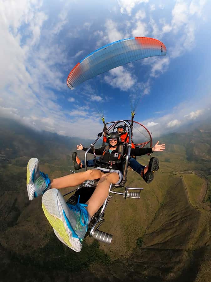 Cali: Paratrike Flight - Paragliding - The Ride Toward Valle del Cauca’s Takeoff Areas