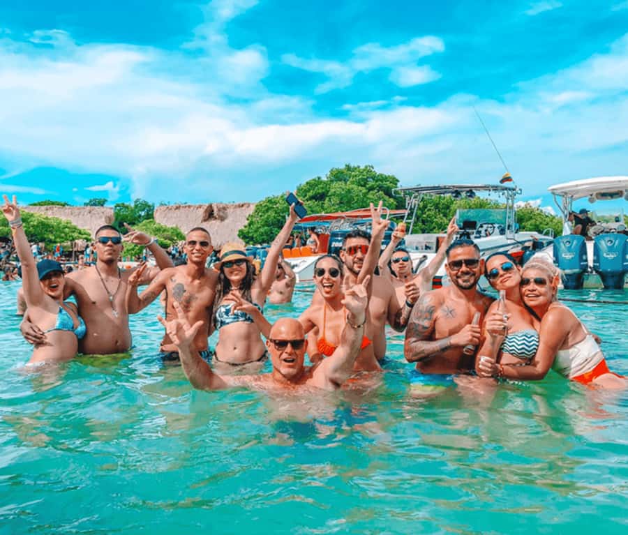 Cartagena: 4 Island Day Trip by Boat and Caribbean Lunch - Cholón brings the loudest hour