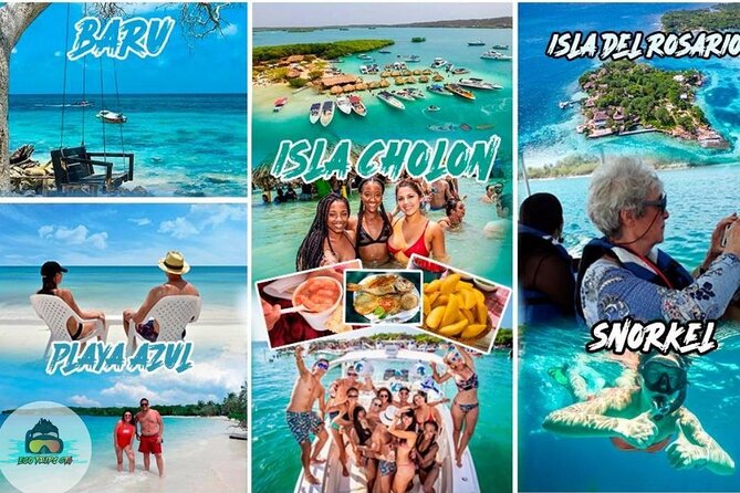 Cartagena : 4 premium islands - Agua Azul gives you time for a swim and photos