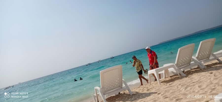 Cartagena: Barù Island Playa Blanca with Lunch - The second beach period and the return ride