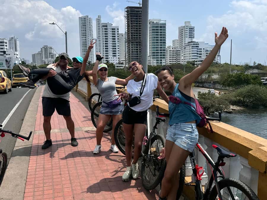CARTAGENA: BIKE RIDE WITH LUNCH AT BOURDAIN'S FAVORITE SPOT - Getsemaní beyond the painted streets
