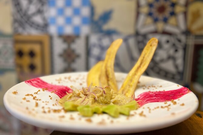 Cartagena by Experienced Tour Guide and Sea Bass Ceviche - The Old Shoes Monument and Cartagena’s photo moments