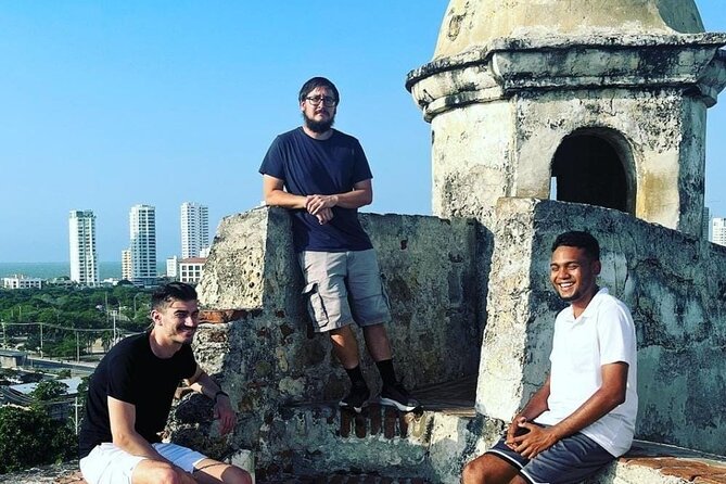 Cartagena by Experienced Tour Guide and Sea Bass Ceviche - Santo Domingo and Bolívar squares