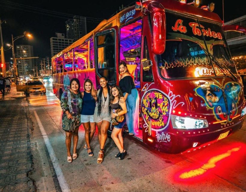 Cartagena: Chiva Party Bus Tour with Disco Entry - Music, hosts, and the Spanish-language setup
