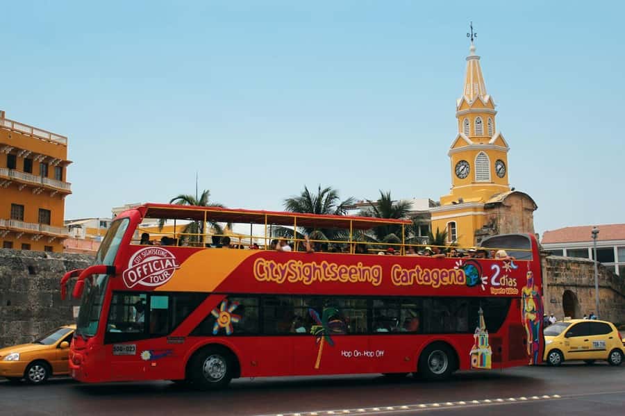 Cartagena: City Sightseeing Hop-On Hop-Off Bus Tour & Extras - Key points to know before you board