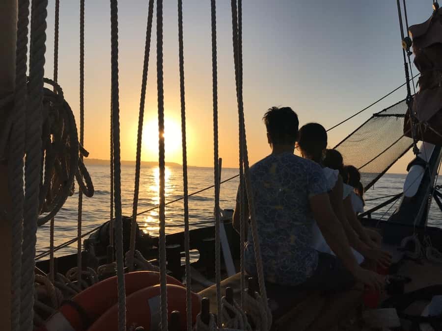 Cartagena, CO: Sunset Skyline Pirate Boat Tour with Drinks - A quaint boat instead of a floating nightclub