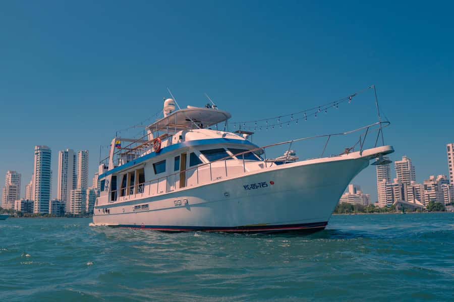 Cartagena: Cruise by the Bay with Dinner and Wine - Wine, cocktails, and extra charges