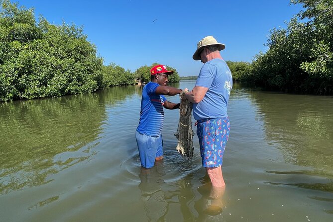 Cartagena Fishing & Crabbing • Unique Local Experience with Lunch - Canoeing Through the Ciénega de la Virgen