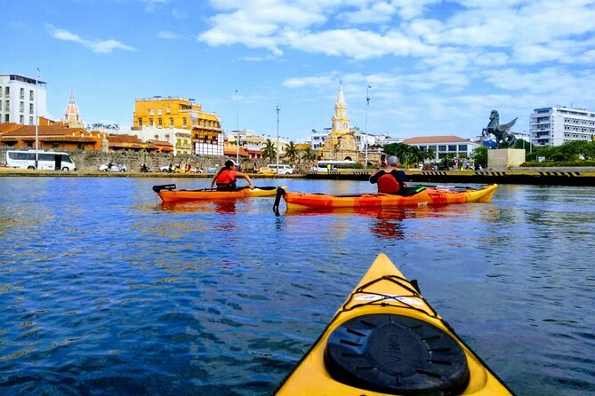 Cartagena In Kayak - Cartagena landmarks from the water