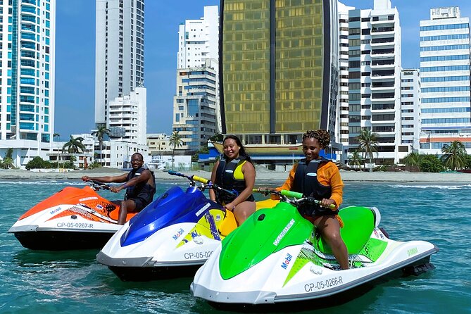 Cartagena Jetski Rental – 30 or 60 minutes - Meeting Cra. 3 before heading to the beach