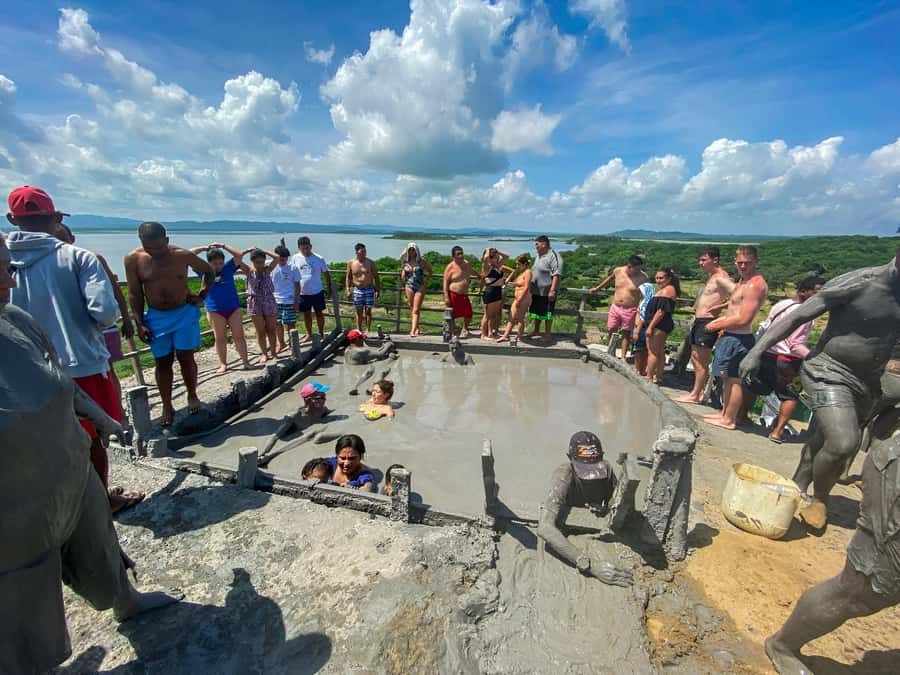 Cartagena: Mud Volcano Bathing and Beach & Pool Relaxation - Lunch, dessert, and what you need to buy yourself