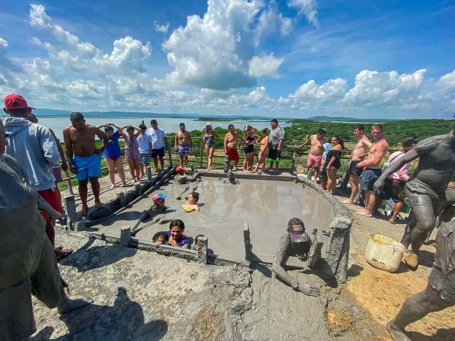 Cartagena: Mud Volcano Bathing and Beach & Pool Relaxation - Leaving El Laguito between 8:00 and 9:00 AM