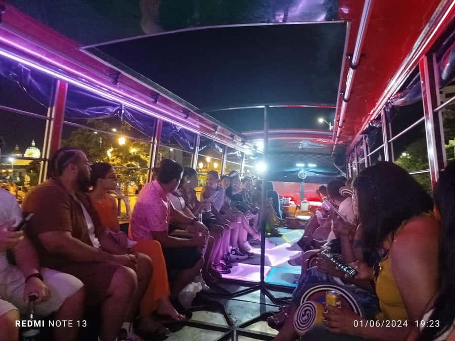 Cartagena: Party on a typical bus crossing the city - Is $11 good value?
