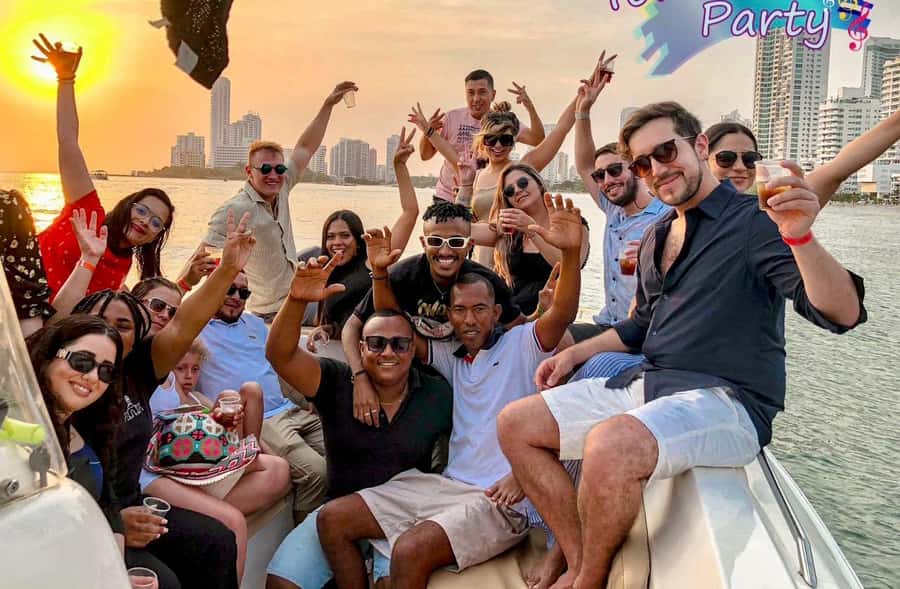 Cartagena: Private Sunset and Night Boat Tour - Meeting at the wooden pier by the Convention Center