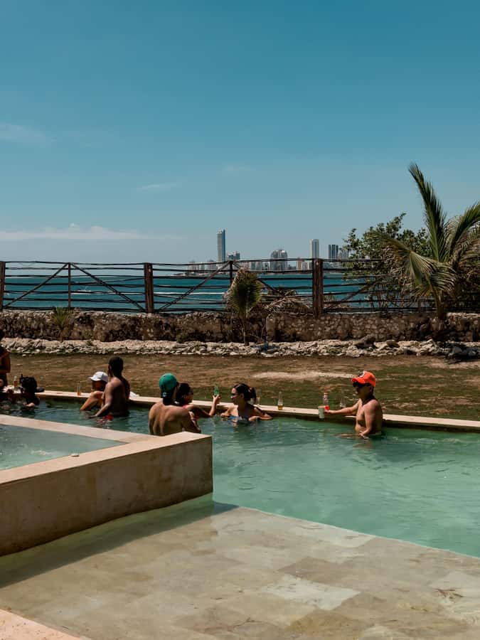 Cartagena: Rosario Islands Day Tour with Snorkel & Lunch - Tierra Bomba: a calmer finish with a view