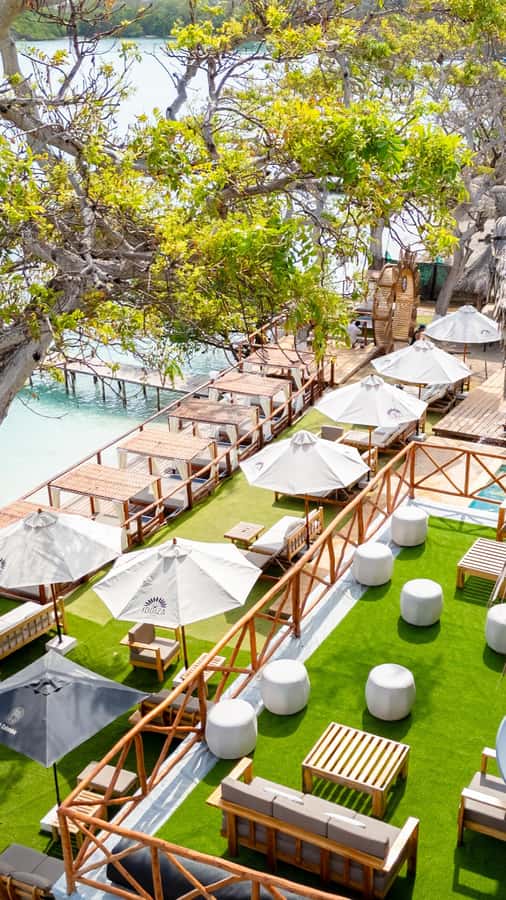 Cartagena: Rosario Islands Daypass Ibbiza Island Beach Club - What the $107 price really covers