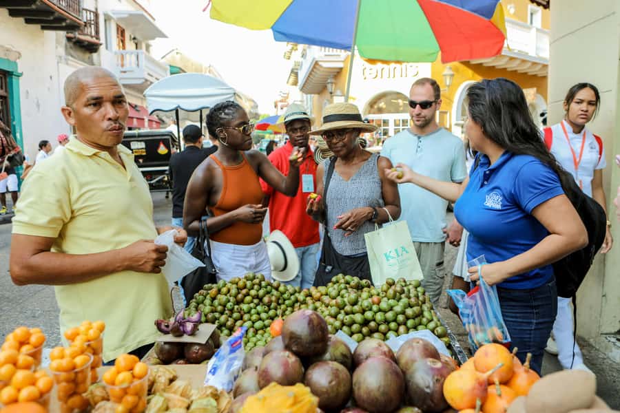 Cartagena: Street Food Walking Tour - A bakery visit where salty meets sweet