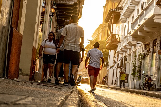Cartagena Sunset Walking Tour - Camellón de los Mártires and the Clock Tower Gate