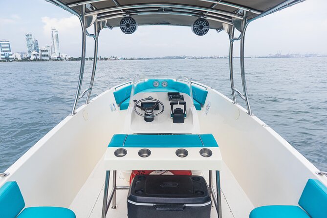 Cartagena to Rosario Islands Luxury Private boat - Swimming, snorkeling, and time on shore