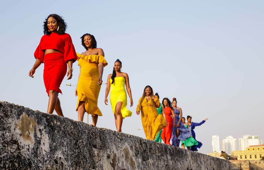 Cartagena Travel Memories: A cover magazine Photo Shoot - Walking Through Getsemaní for More Relaxed Images